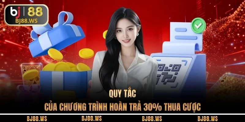 Quy tắc của chương trình hoàn trả 30% thua cược